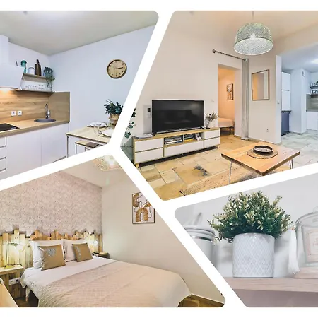 Le Ptit Honore - 2 Pers - Centre Cosy Wifi Clim Garage * Saint-Gilles (Gard)