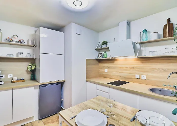 Le Ptit Honore - 2 Pers - Centre Cosy Wifi Clim Garage * 圣吉尔