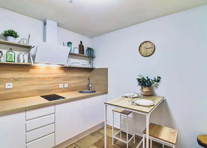 Le Ptit Honore - 2 Pers - Centre Cosy Wifi Clim Garage Appartamento