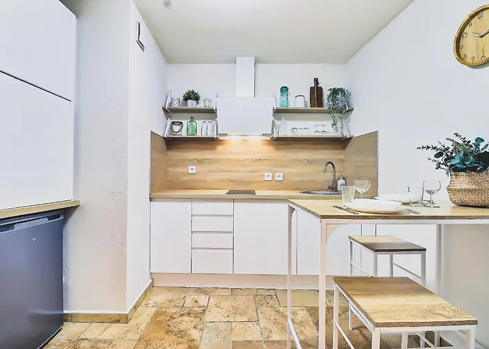 Le Ptit Honore - 2 Pers - Centre Cosy Wifi Clim Garage Appartamento