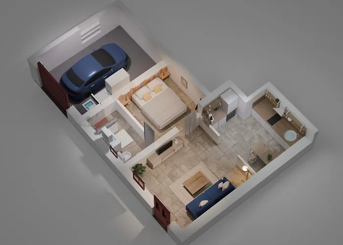 Le Ptit Honore - 2 Pers - Centre Cosy Wifi Clim Garage Appartamento